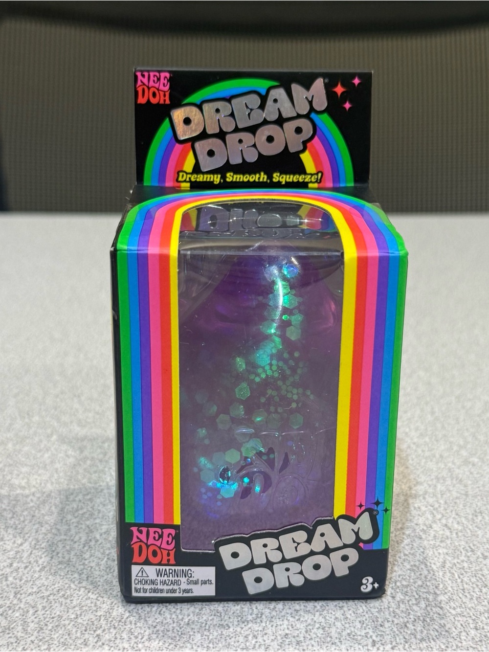 NEW Purple NeeDoh Dream Drop Dreamy Smooth Squeeze Authentic Squishy Viral